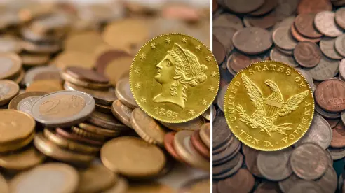 La curiosa moneda de 1865 que puede costar hasta 75 mil dólares