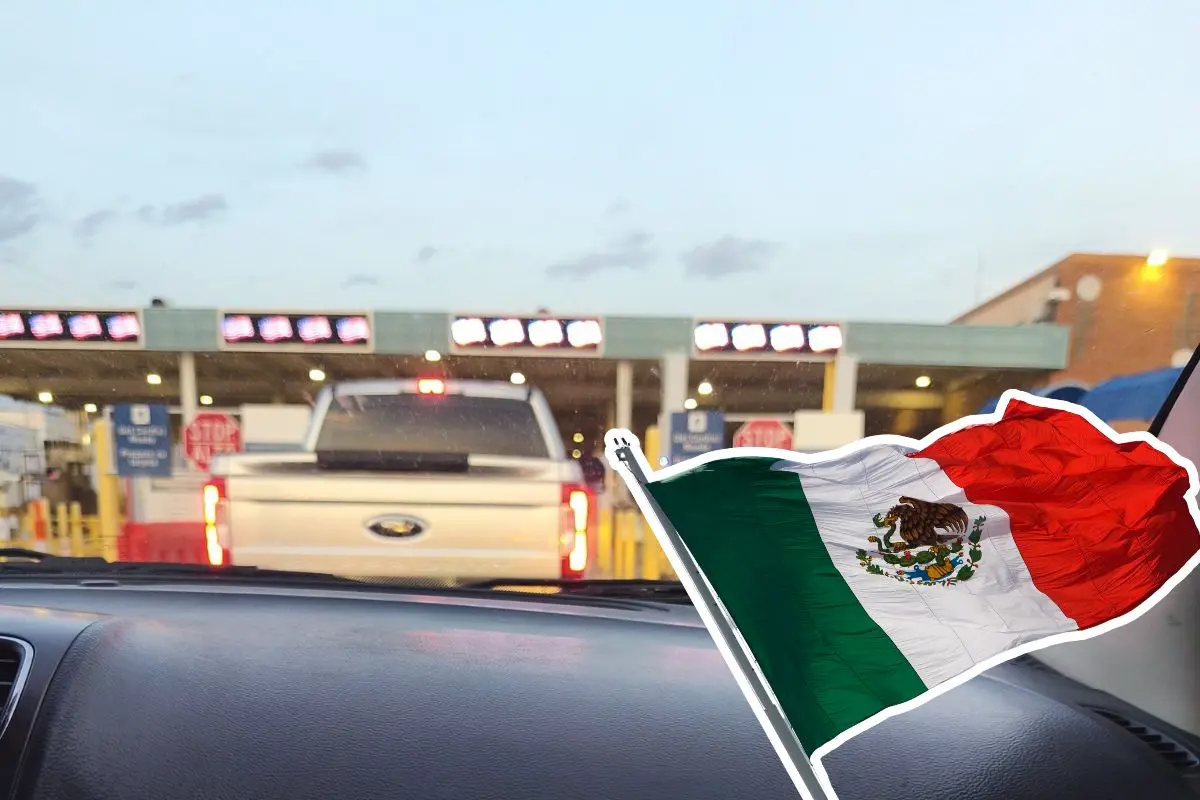 Así suele verse la entrada a los puentes internacionales de Piedras Negras en Coahuila / Foto: Sarahí Rocha | Canva