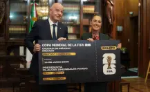 ¿Qué hará Claudia Sheinbaum con el boleto del Mundial que le regaló el presidente de la FIFA?