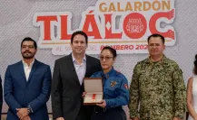 Javier Díaz reconoce labor de bomberos en Saltillo con el galardón Tláloc 2025