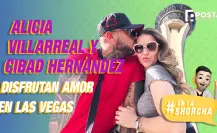 Alicia Villarreal y Cibad Hernández disfrutan su amor en Las Vegas