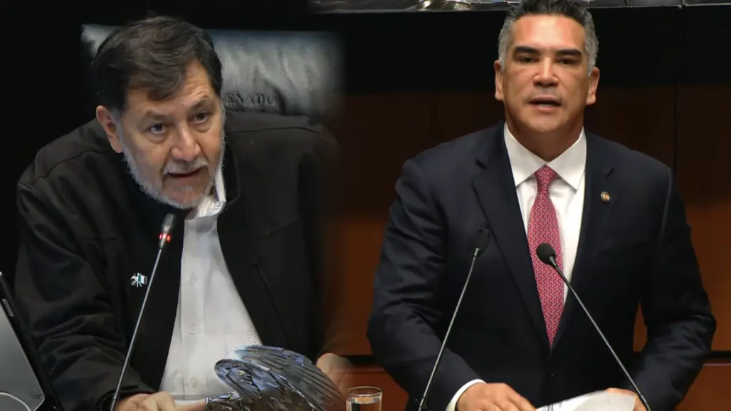 Tras riña, Noroña y Alito Moreno se reencuentran en sesión de Comisión Permanente
