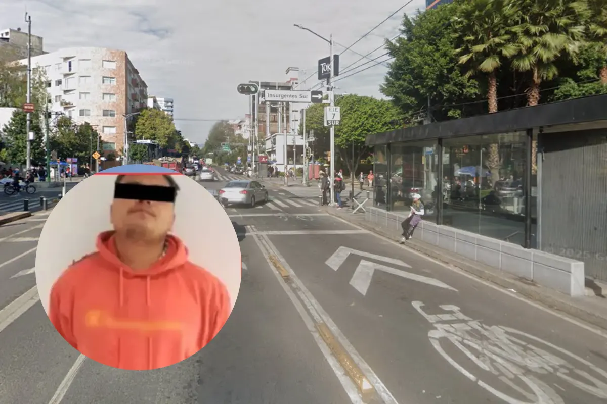 Detienen a sujeto que atropelló a mujer embarazada en Insurgentes Sur. Foto: Canva | X @SSC_CDMX