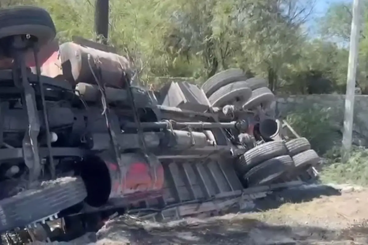 Protección Civil atiende accidente en Apodaca. Foto: PCNL
