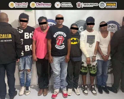 Edomex: detienen a nueve integrantes del grupo criminal M4 tras operativo