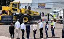 Entra en operación nuevos trenes para la repavimentación en el oriente del Edomex