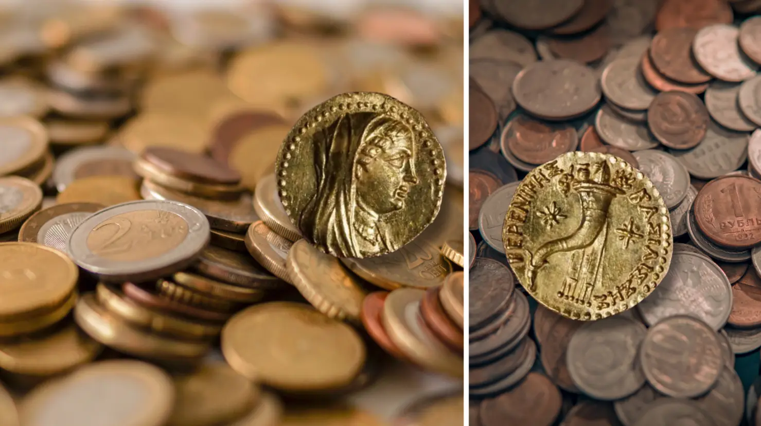 Esta es la épica moneda de oro que tiene más de 2 mil años y fue encontrada por una arqueóloga. Foto: National Geographic | Canva.