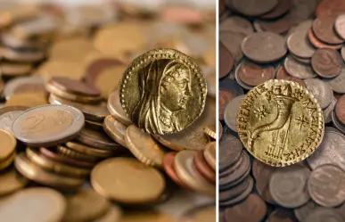 Esta es la épica moneda de oro que tiene más de 2 mil años y fue encontrada por una arqueóloga