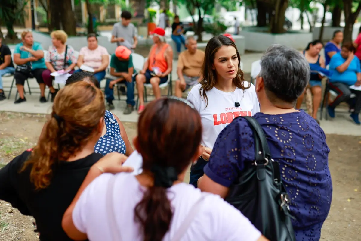 La diputada local, Lorena de la Garza. Foto: Lorena de la Garza
