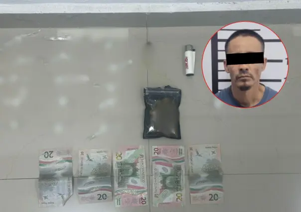 Hombre es detenido con drogas en parque recreativo de Santiago