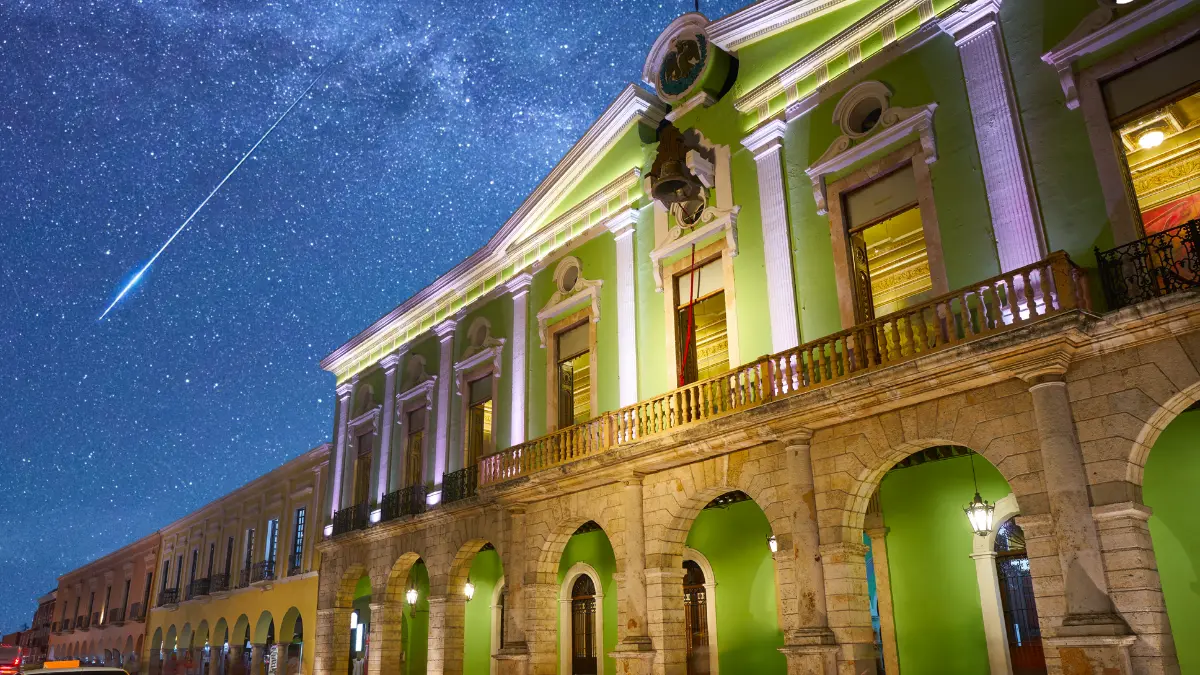 Esta lluvia de estrellas es muy poco común, pero no deja ser espectáculo increíble Foto: Canva