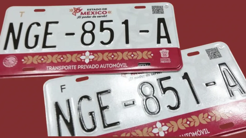 Placas vehiculares: últimos días para realizar el cambio con descuentos en Edomex