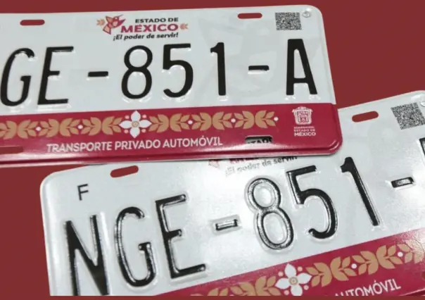 Placas vehiculares: últimos días para realizar el cambio con descuentos en Edomex