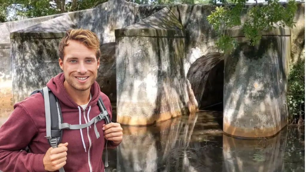Este es el único puente colonial de Yucatán y conectaba a Mérida con Campeche