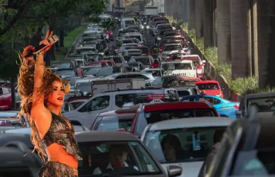 Tráfico en CDMX: Qué no se te haga tarde para ver el concierto de Shakira