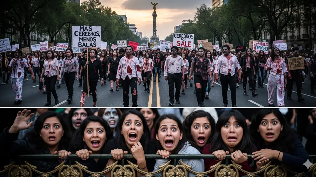 Marcha Zombie en CDMX 2025: así será la terrorífica caminata previa al Día de Muertos