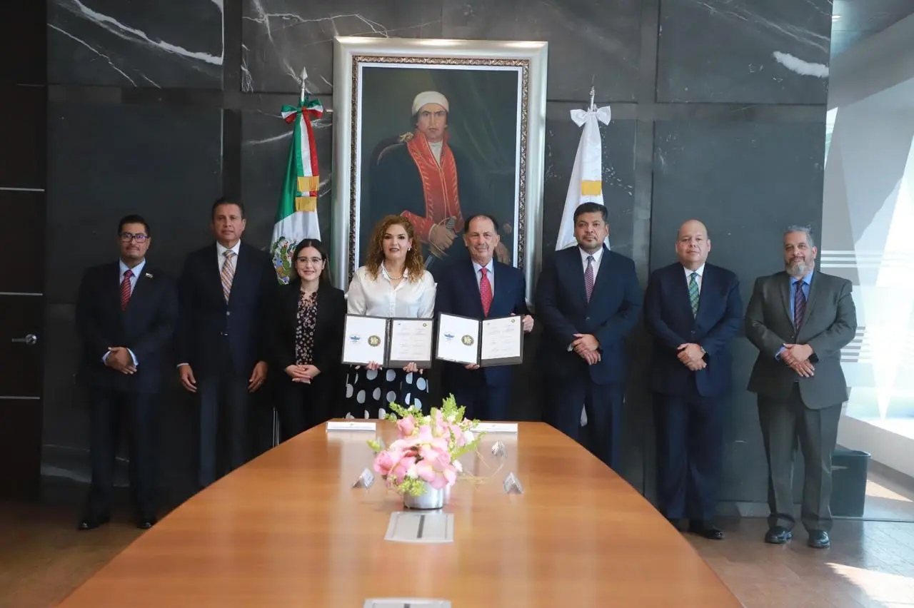 Con este convenio, el Poder Judicial y la Fiscalía refrendan su compromiso de trabajar con responsabilidad y espíritu de servicio. Foto: FGJNL.