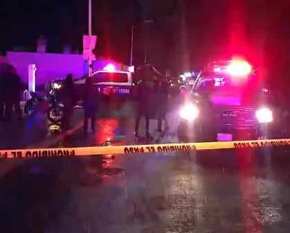 Accidente en Fracc. Pirineos de Durango deja un motociclista muerto