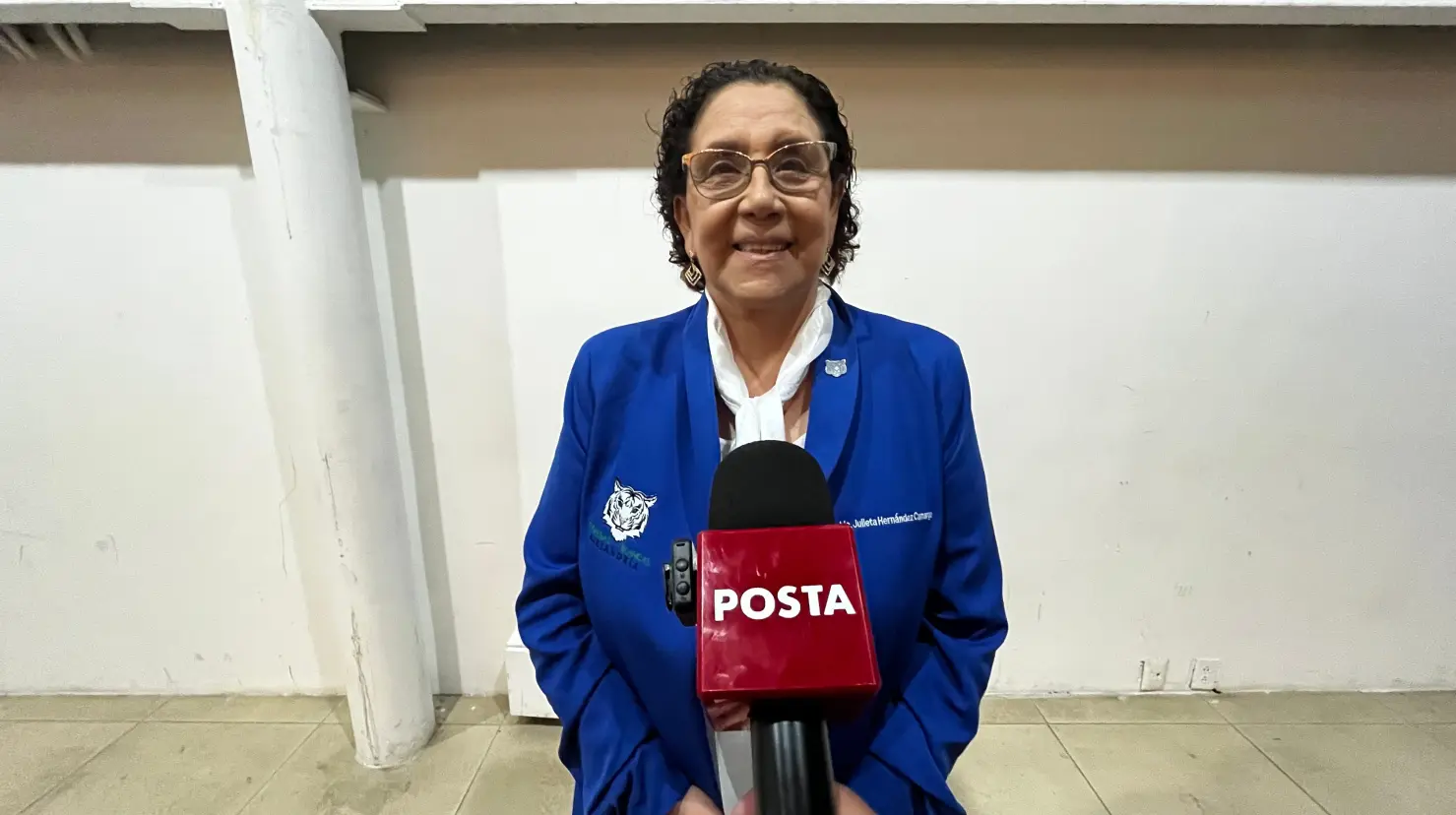 Julieta Hernández Camargo, presidenta de Sí hay mujeres en Durango. Foto: Alejandro Ávila.