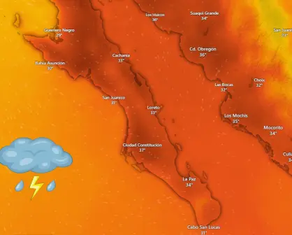 Comondú y Mulegé alcanzarán los 40 °C HOY; así estará el clima en BCS