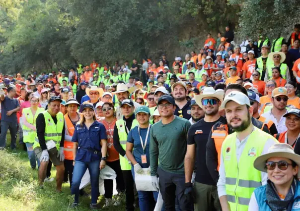 Retiran más de 8 toneladas de basura del Río Santa Catarina en Juárez