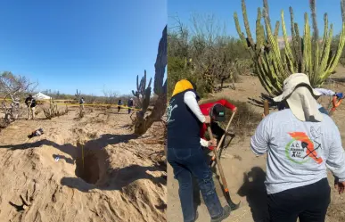 Encuentran cinco nuevas fosas clandestinas en La Paz