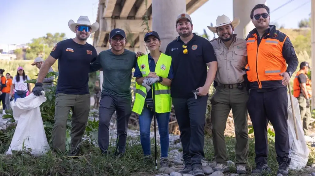 Félix Arratia impulsa limpieza histórica del Río Santa Catarina en Juárez