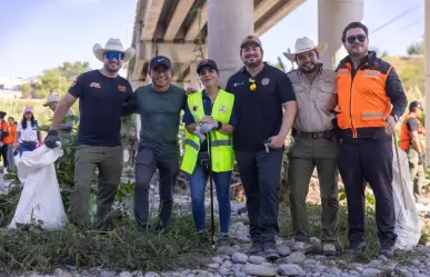 Félix Arratia impulsa limpieza histórica del Río Santa Catarina en Juárez