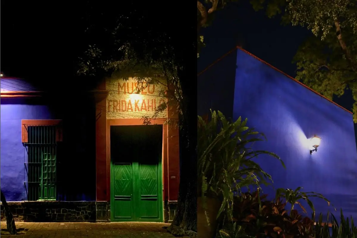 Casa Azul Museo Frida Kahlo en Coyoacán CDMX Foto: IG (@museofridakahlo) | Canva