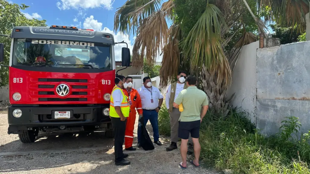 Emergencia en Mérida por fuga de amoníaco en una fábrica de hielo