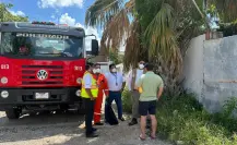 Emergencia en Mérida por fuga de amoníaco en una fábrica de hielo