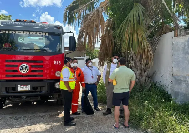 Emergencia en Mérida por fuga de amoníaco en una fábrica de hielo