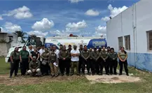 Policía Ecológica de Kanasín recibe capacitación en manejo de aves silvestres