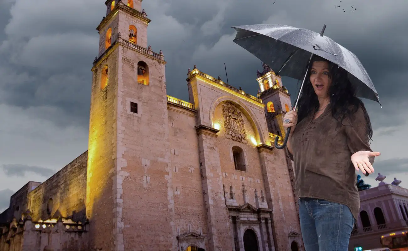 ¿A qué hora se esperan las lluvias en Yucatán este domingo? Foto: Canva