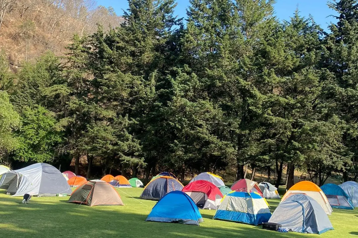 Zona de campamento. Foto: FB (Parque Ecoturistico Las Cascadas)