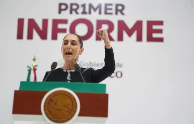 Claudia Sheinbaum presume reducción histórica de la pobreza en su Primer Informe