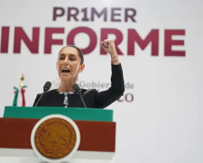 Claudia Sheinbaum presume reducción histórica de la pobreza en su Primer Informe