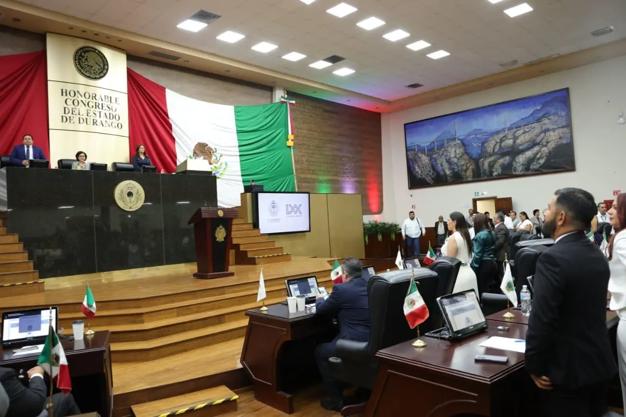Foto: H. Congreso del Estado de Durango, en Facebook.