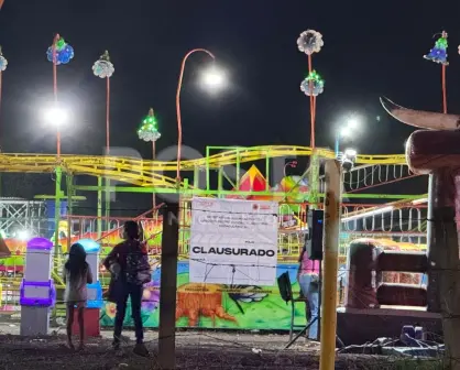 VIDEO | Accidente en feria de Juárez deja seis heridos tras caída de juego mecánico