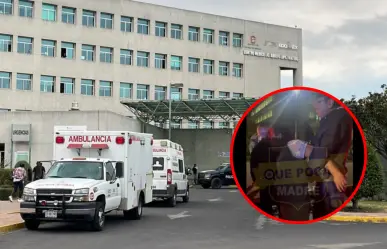 VIDEO | Trabajadores de hospital en Toluca fueron detenidos en estado de ebriedad