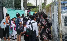 Así se vivió el regreso a clases de los alumnos de primaria y secundaria de Nuevo León