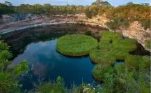 Ruta El Zacatón, tesoro de Tamaulipas que incluye al cenote más profundo del mundo
