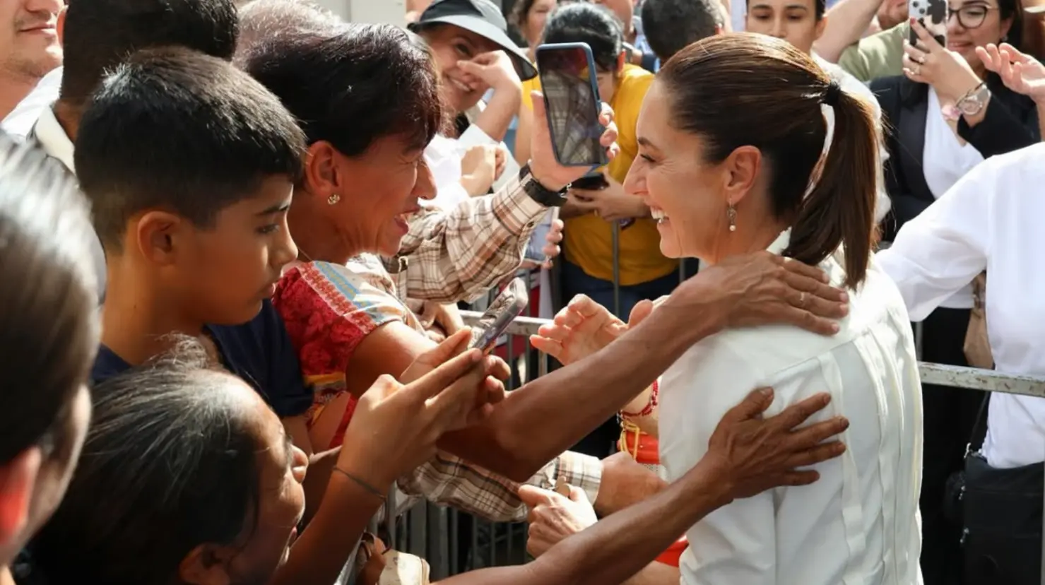 Claudia Sheinbaum cierra su primer año con 63.7% de aprobación, según encuesta de POSTA. Foto: Instagram | Claudia Sheinbaum.