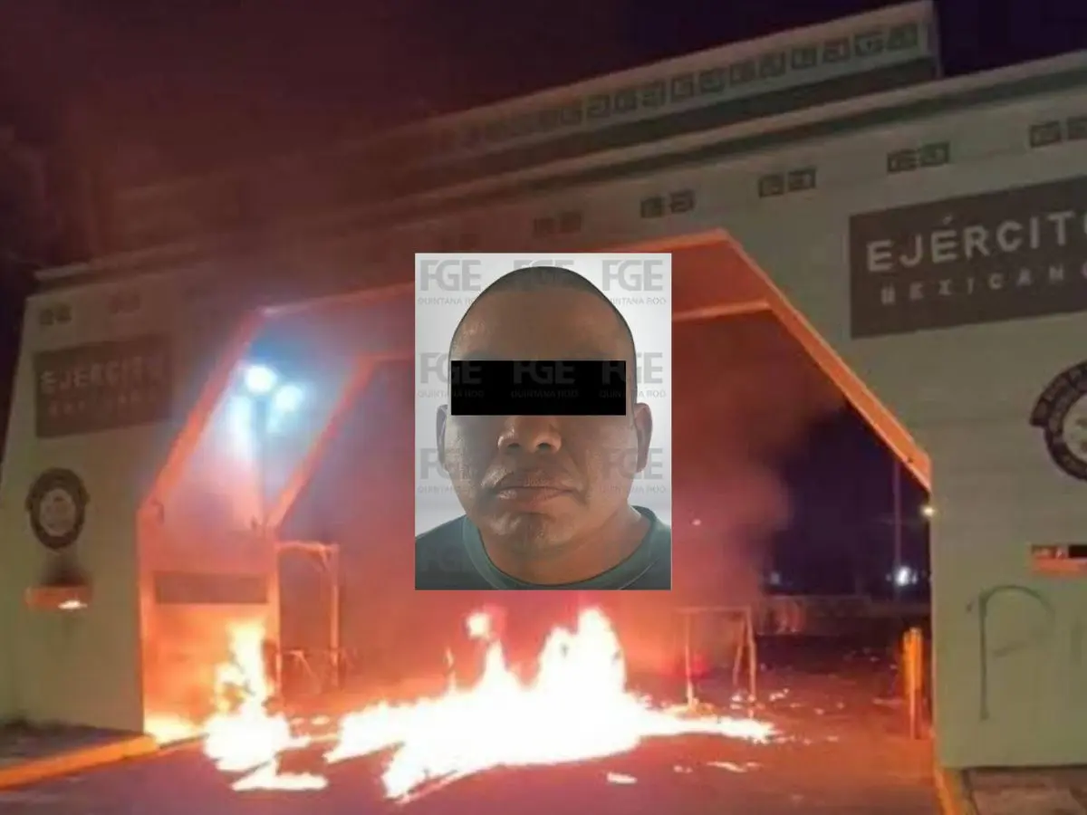 La FGE de Quintana Roo informó sobre la detención de Jairo “N”, militan en activo quien fue señalado por abusar de una menor de edad, hecho que desató la furia fe los habitantes de Cozumel.- Fuente El Policiaco y FGE Quintana Roo