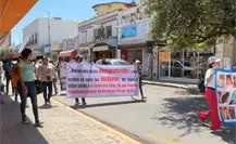 Familiares de personas desaparecidas marchan en Tamaulipas, piden apoyo para encontrarlos