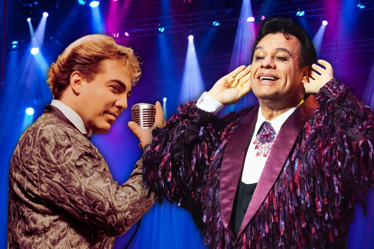Cristian Castro narra el accidente con Juan Gabriel (Foto: Youtube, Juan Gabriel, Cristian Castro - Mañana, Mañana / Canva)