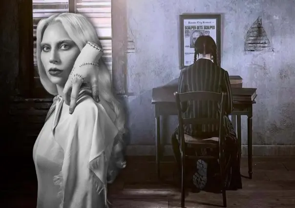 Así luce Lady Gaga como Rosaline Rotwood en la nueva temporada de Merlina