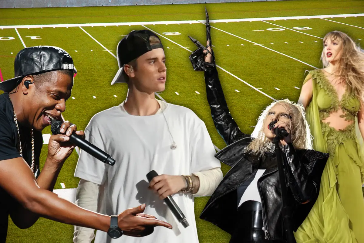 10 artistas en la mira para el show de medio tiempo(Foto: IG @taylorswift, @lilbieber, @jayz, @ladygaga / Canva)