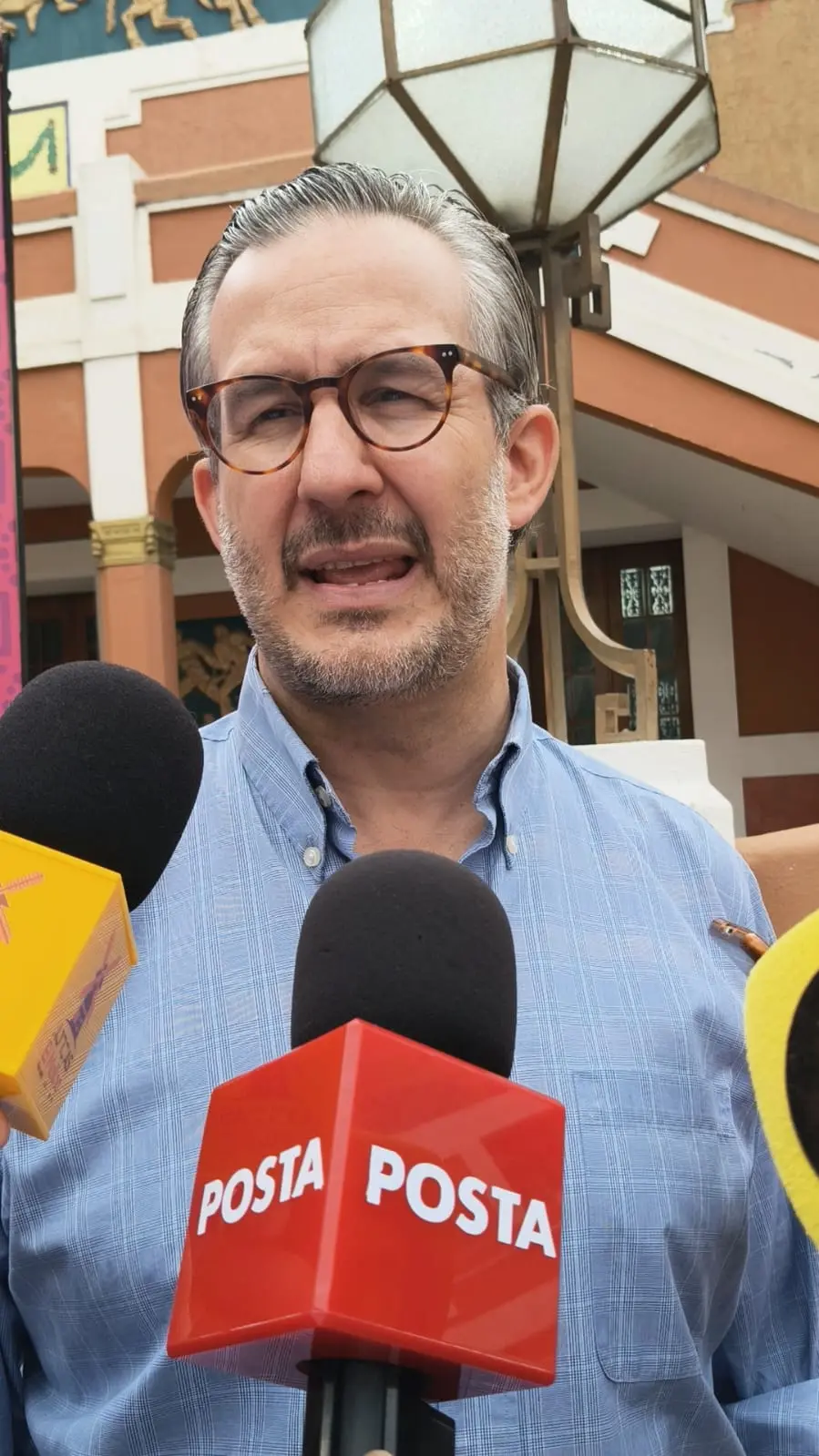 Emmanuel Garza, Secretario de Educación en Coahuila en entrevista con POSTA Coahuila / Foto: Marco Juárez 