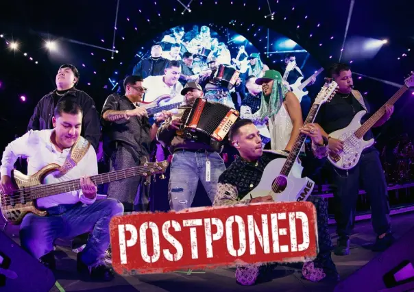 Grupo Firme pospone su concierto en La Paz por el mal clima